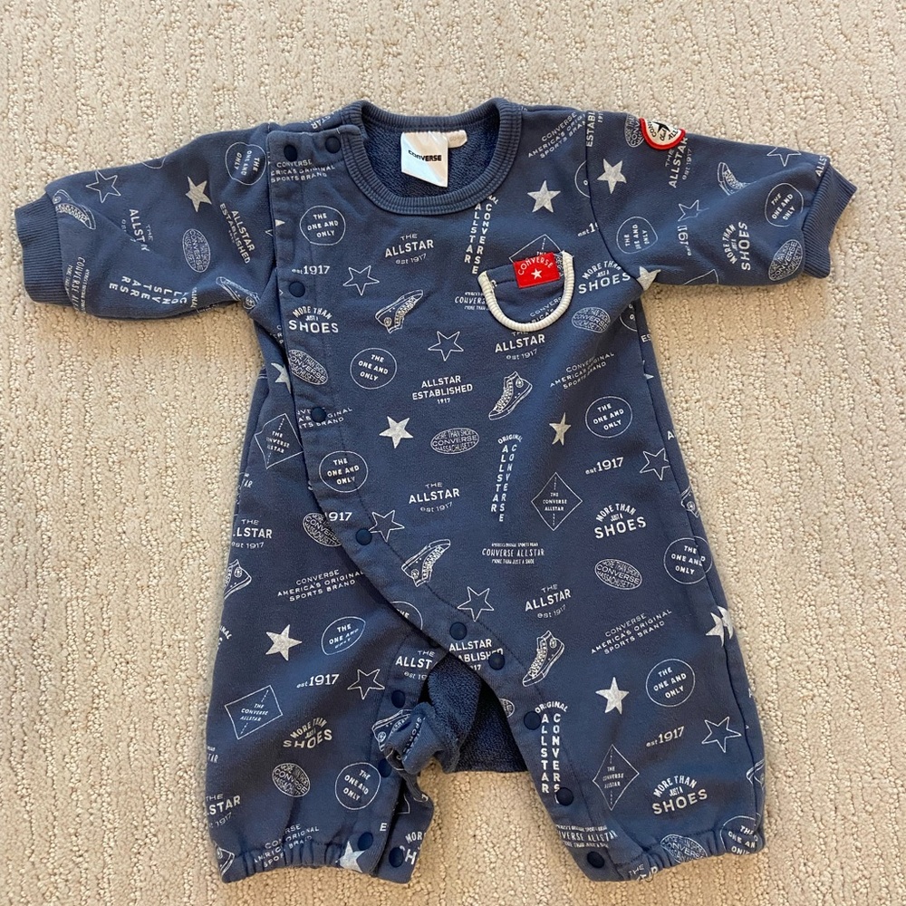 Converse Starry Blue Kids Bodysuit